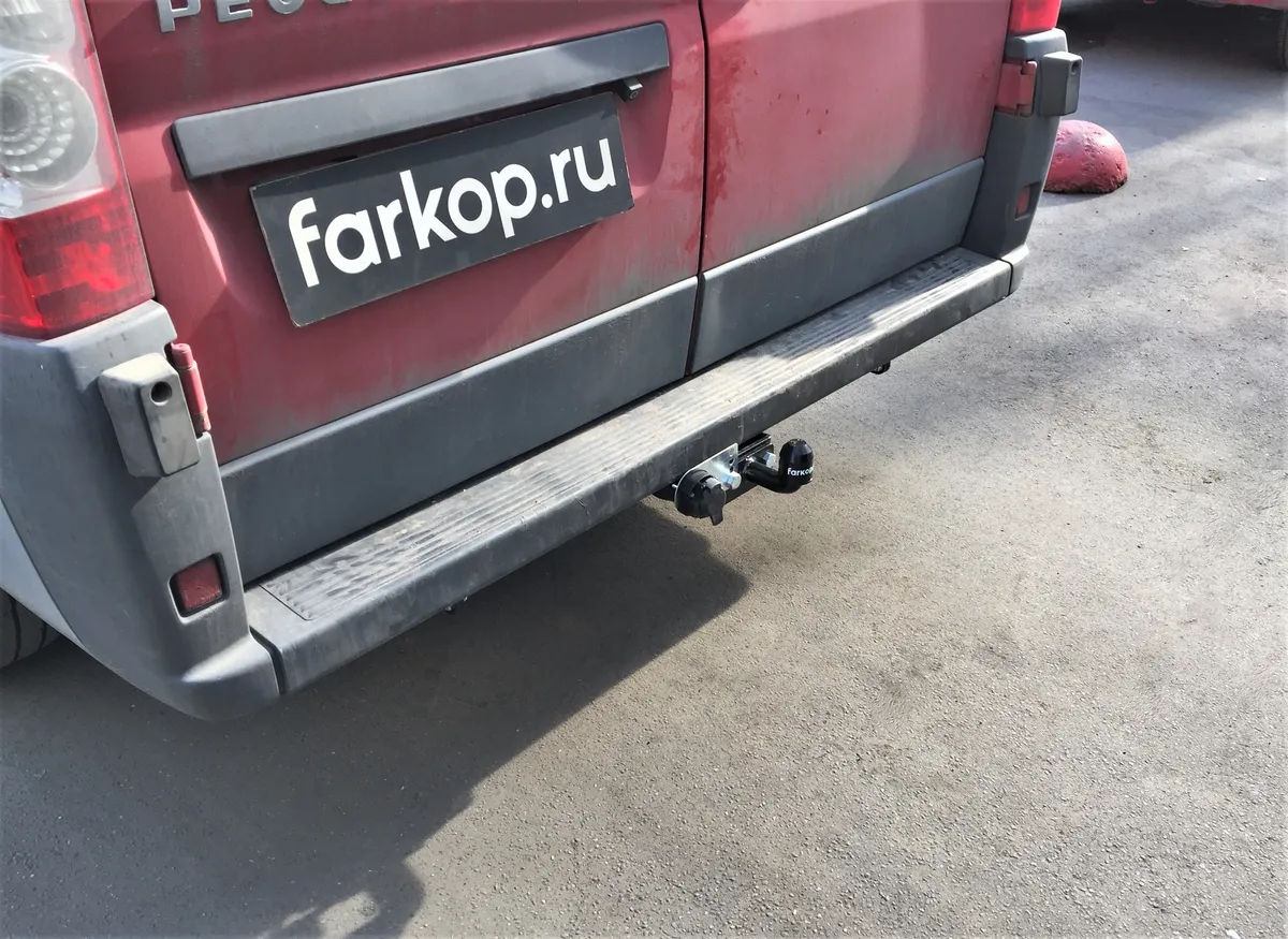 Фаркоп Лидер Плюс для Peugeot Boxer (L1,L2,L3) 2006- P107-FC в Кемерово