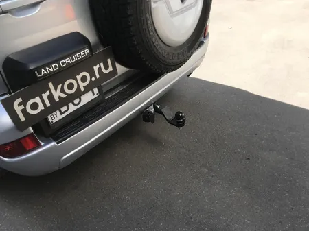 Фаркоп Лидер Плюс для Toyota Land Cruiser Prado J120 2002-2009 T123-AE в Кемерово