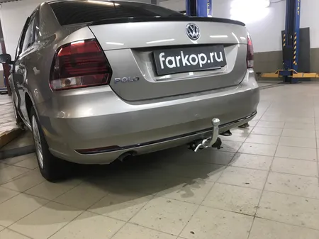 Фаркоп Лидер Плюс для Volkswagen Polo (седан) 2010-2020 V125-BA в Кемерово