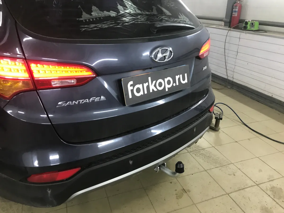 Фаркоп Galia для Hyundai Santa Fe (вкл. Grand) 2012-2018 H091A в Кемерово Фаркоп Galia для Hyundai Santa Fe (вкл. Grand) 2012-2018 H091A в Кемерово