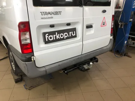 Фаркоп Лидер Плюс для Ford Transit (фургон) 2000-2014, (для а/м со ступенькой, без ступеньки) F116-F в Кемерово