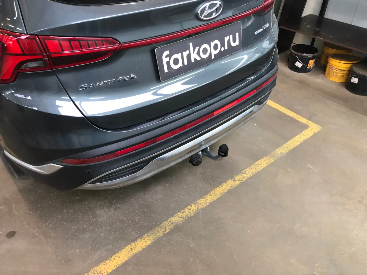Фаркоп Galia для Hyundai Santa Fe 2020-2024 K050A в Кемерово Фаркоп Galia для Hyundai Santa Fe 2020-2024 K050A в Кемерово
