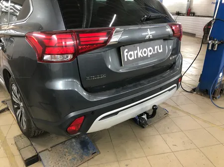 Фаркоп Лидер Плюс для Mitsubishi Outlander 2012-2022 M113-A в Кемерово