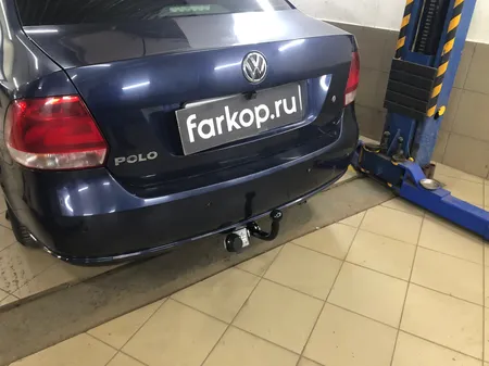 Фаркоп Лидер Плюс для Volkswagen Polo (седан) 2010-2020 V125-A в Кемерово