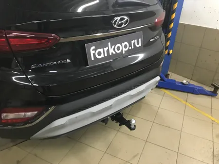 Фаркоп Лидер Плюс для Hyundai Santa Fe 2018-2022 Арт. H230-E H230-E в Кемерово