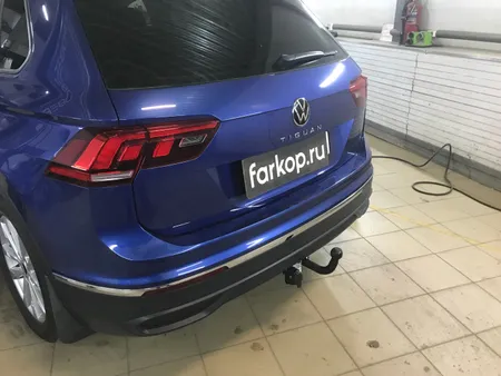 Фаркоп Лидер Плюс для Volkswagen Tiguan 2017- V123-A в Кемерово