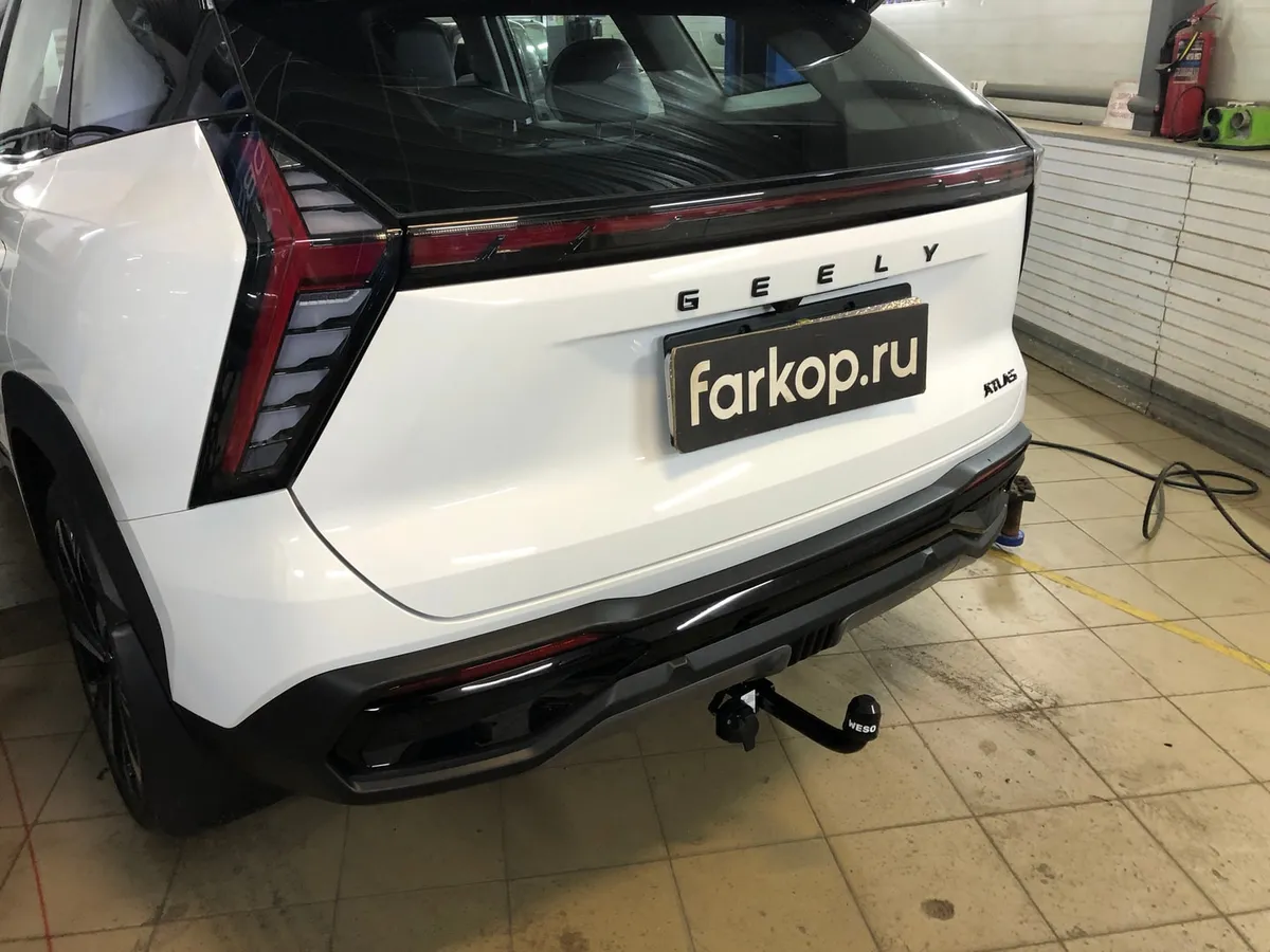 Фаркоп Oris для Geely Atlas 2023- 9030-A в Кемерово Фаркоп Oris для Geely Atlas 2023- 9030-A в Кемерово