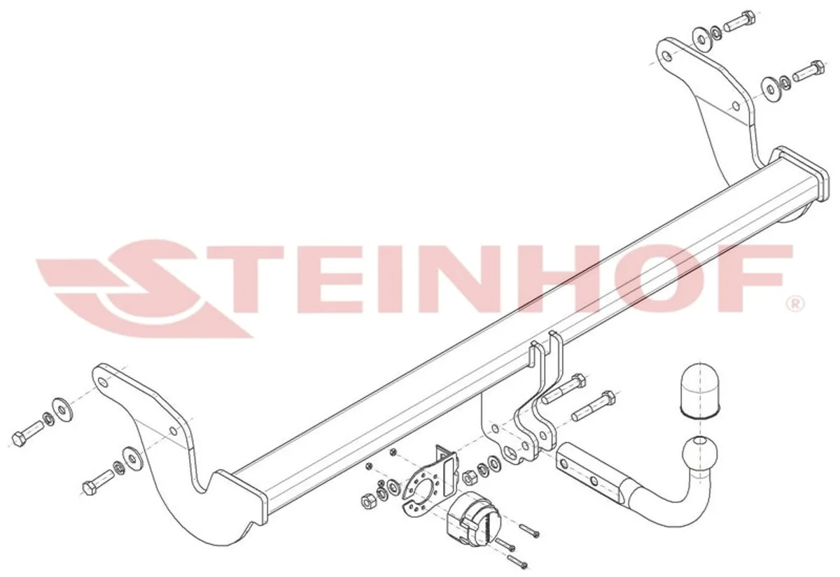 Фаркоп Steinhof для Lexus RX 2022- Арт. L-175 L-175 в Кемерово Фаркоп Steinhof для Lexus RX 2022- Арт. L-175 L-175 в Кемерово