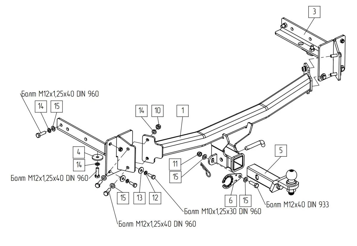 Фаркоп TowRus для LiXiang L6 2024- Арт. 288194 288194 в Кемерово Фаркоп TowRus для LiXiang L6 2024- Арт. 288194 288194 в Кемерово