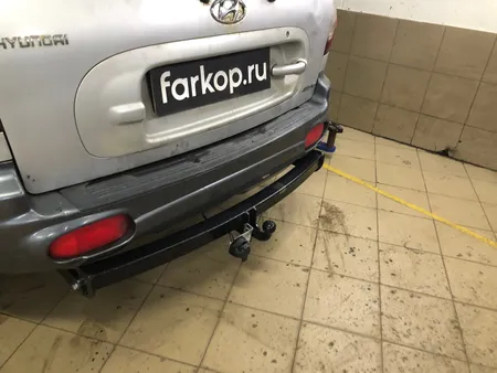 Фаркоп Лидер Плюс для Hyundai Santa Fe 2001-2006 H205-A в Кемерово