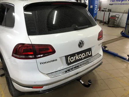 Фаркоп Oris для Volkswagen Touareg 2010-2018, кроме R-Line 3555-D2 в Кемерово