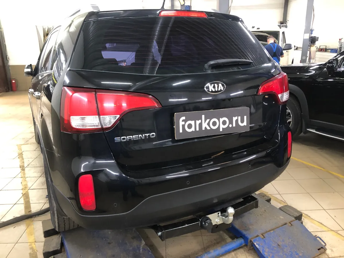 Фаркоп Лидер Плюс для Kia Sorento 2012-2021 H224-F в Кемерово Фаркоп Лидер Плюс для Kia Sorento 2012-2021 H224-F в Кемерово