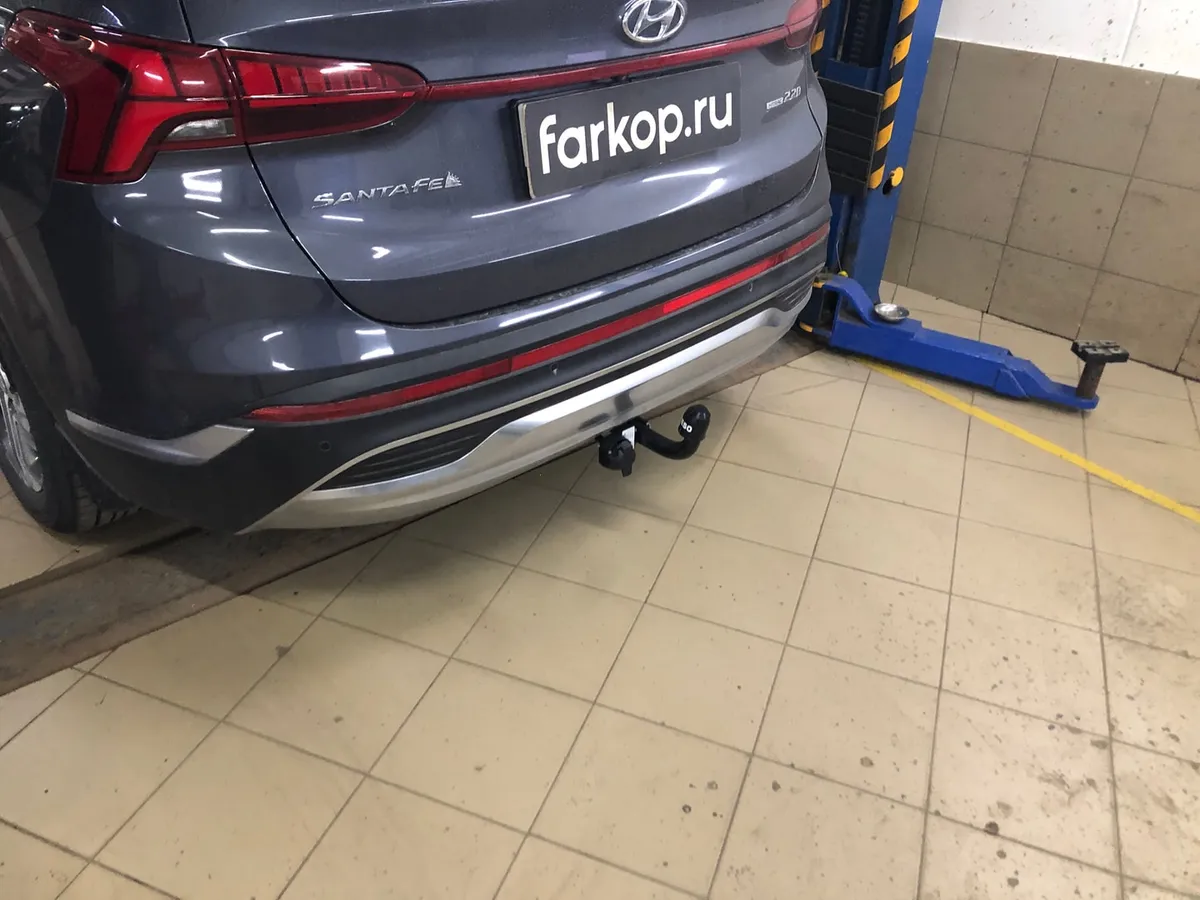 Фаркоп Oris для Hyundai Santa Fe 2020-2024 6768-A в Кемерово