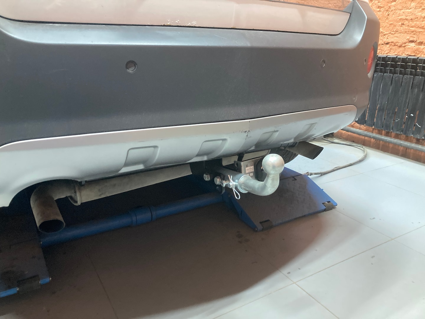 Установили фаркоп Лидер Плюс для Opel Antara 2010 г.в.